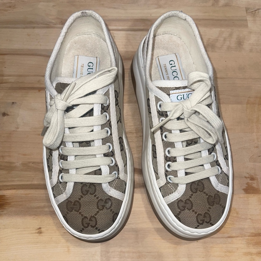 Gucci
GG Canvas Low-Top Platform Sneakers